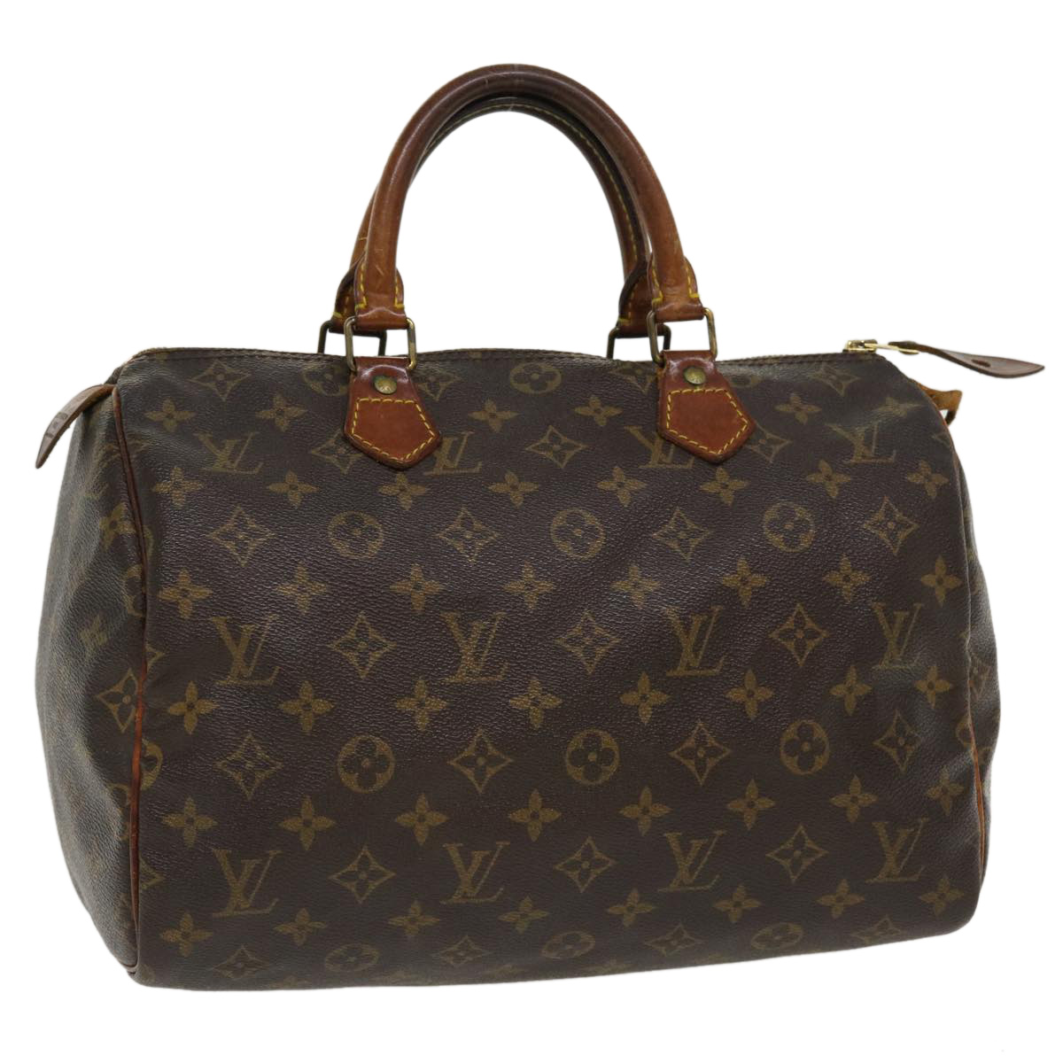 Louis Vuitton Monogram Speedy 30 Hand Bag M41526 Lv Auth Bs4065